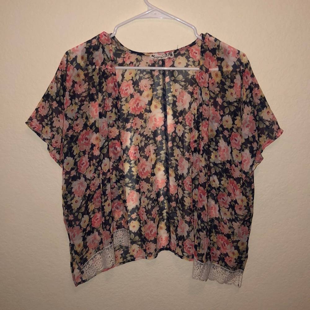 Floral cover up
